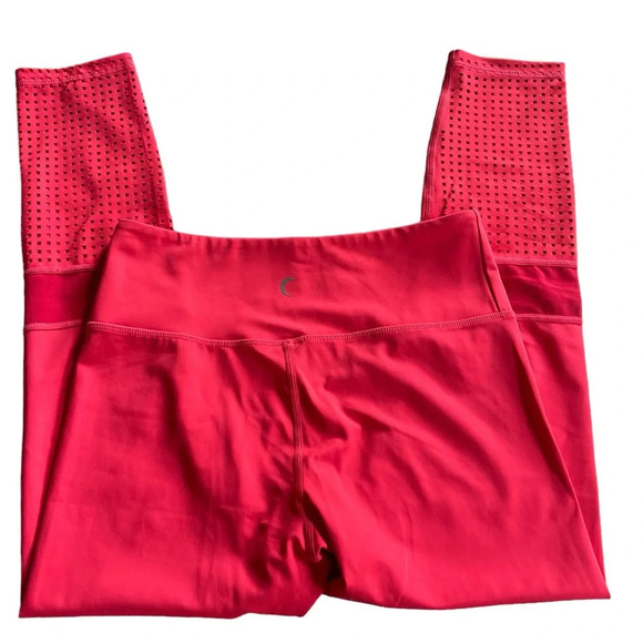 Zyia Active light n tight sunset block mesh cut out 7/8 leggings size 6-8 - Picture 6 of 7